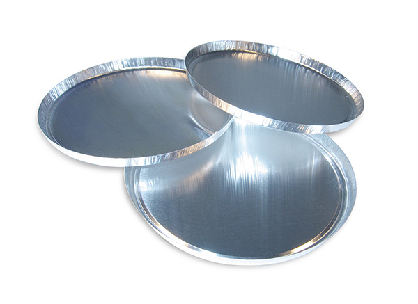 Economy Aluminium Moisture Determination Pans 100mm diameter x 7mm high Pack of 10x80 Pans